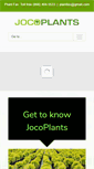 Mobile Screenshot of jocoplants.com